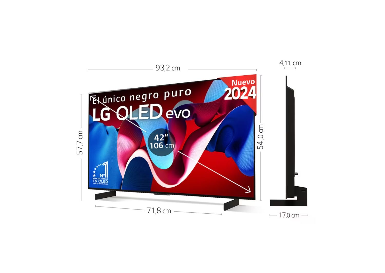 OLED42C45LA - Televisor LG 42