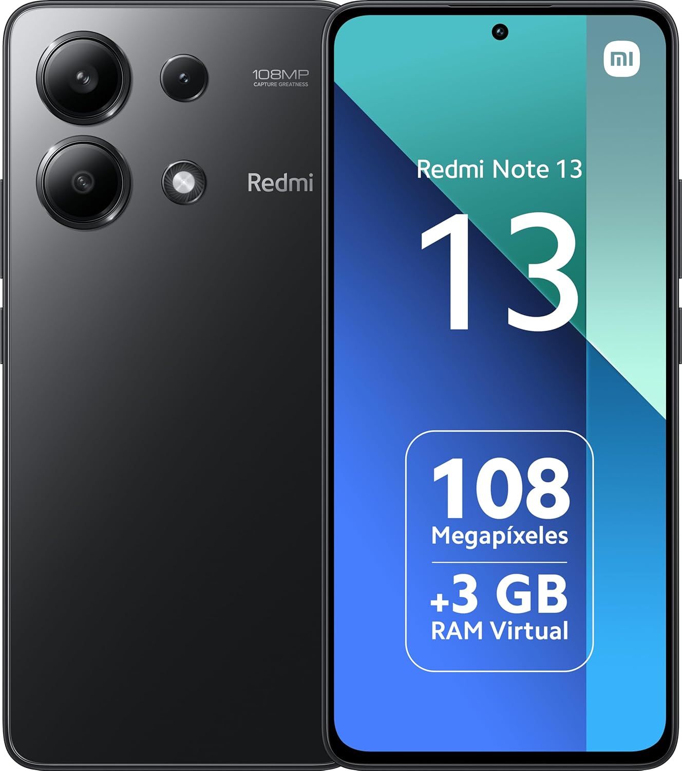 REDMI 13 6-128 BK V2 - Smartphone XIAOMI Redmi 13 V2 6.79