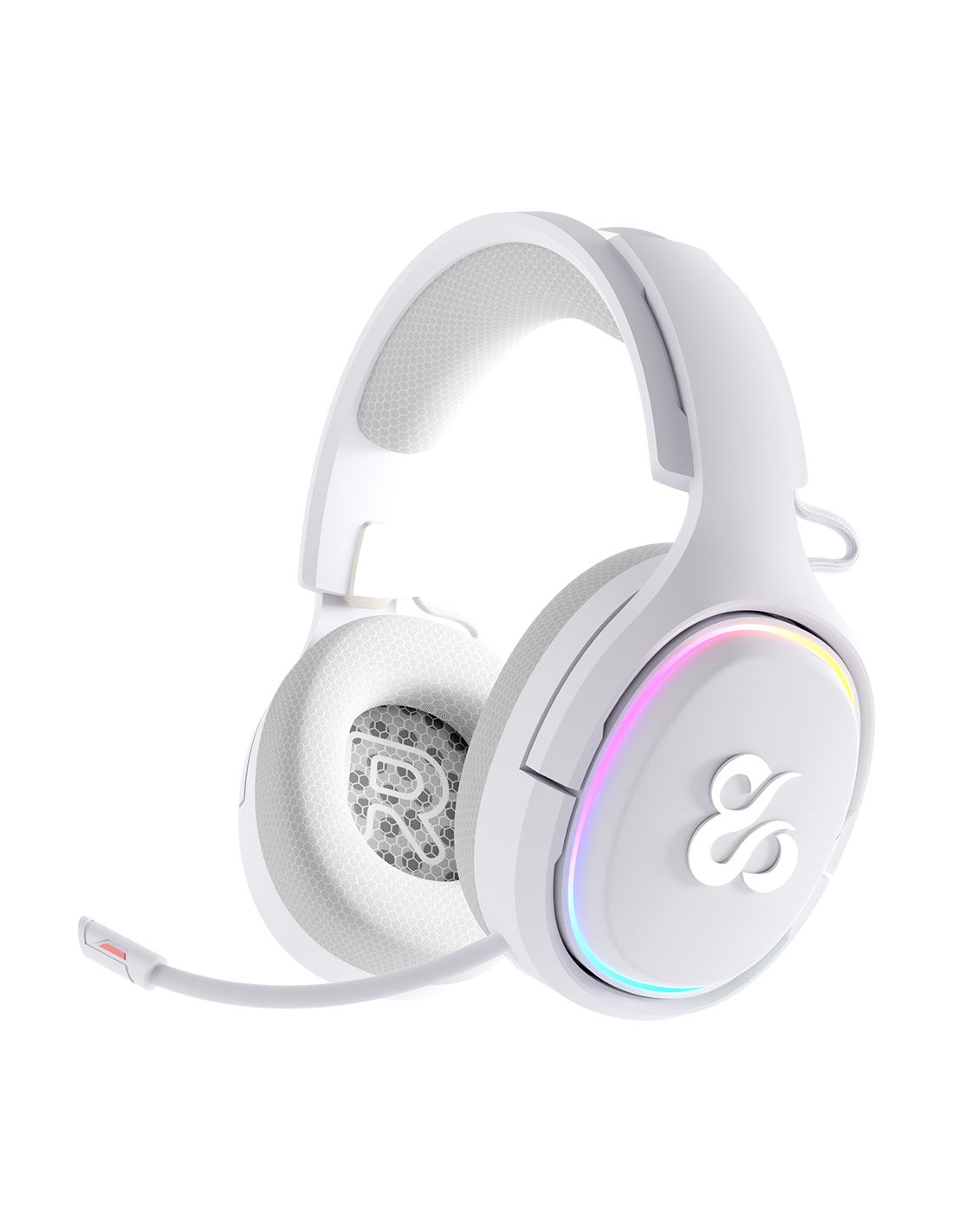 NS-HS-ATON-WH - Auriculares+Micrfono Gaming Newskill Ivory 2.4GHz Bluetooth 5.0 Blanco (NS-HS-ATON-WH)