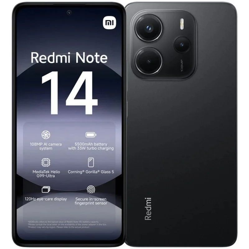 MZB0IKVEU - Smartphone XIAOMI Redmi Note 14 6.67