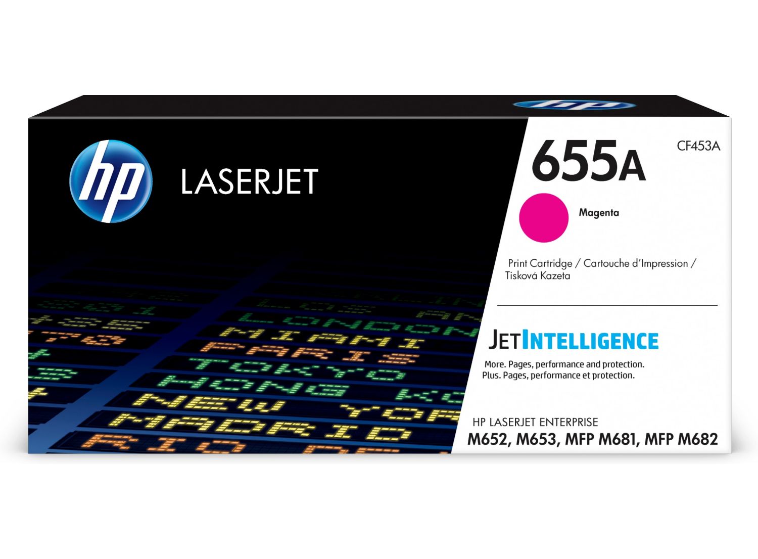 CF453A - Toner HP LaserJet 655A Magenta 10500 pginas (CF453A)