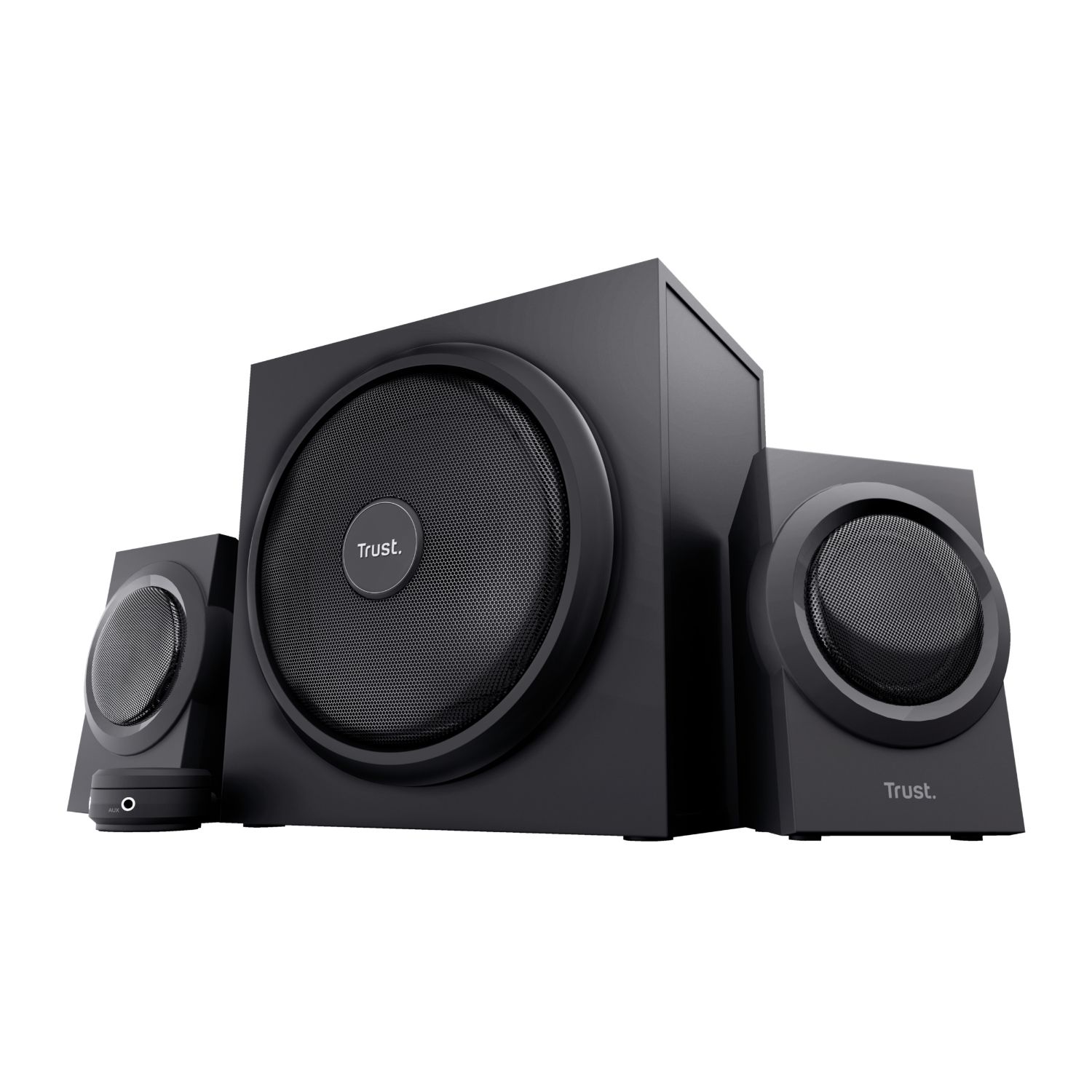 23696 - Altavoz Trust Yuri 2.1 60W con Subwoofer 30W Negro (23696)