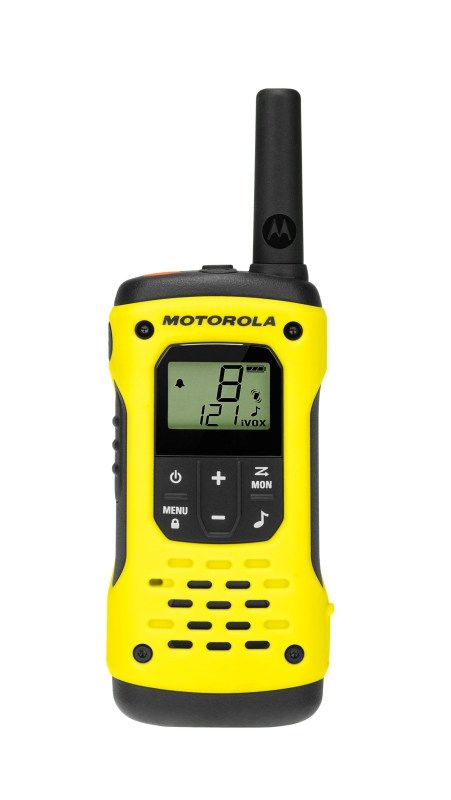 A9P00811YWCMAG - Walkie Talkie Motorola T92 LCD 16 Canales mUSB 10000m Negro/Amarillo (59T92H2OPACK)