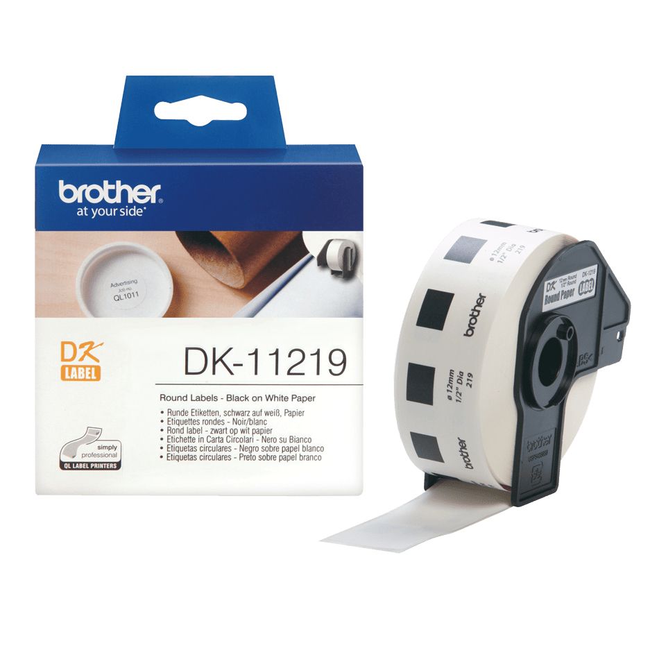 DK11219 - Etiquetas BROTHER 29x90mm 1200 Unidades (DK11219)