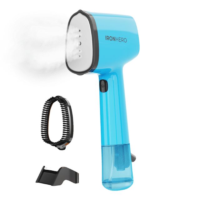 A01_EU01_104313 - Plancha Vertical CECOTEC IronHero V-1500 Essential, con suela cermica y 1500W, Azul. (A01_EU01_104313)