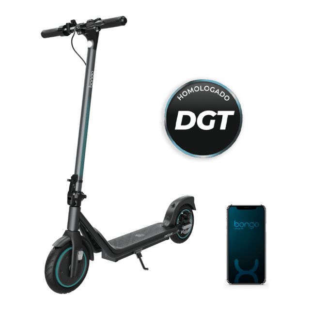 A01_EU01_101738 - Patinete CECOTEC Bongo D20E Connected 500W velocidad mxima de 20 km/h y hasta 20 Km autonomia, homologado DGT. (A01_EU01_101738)