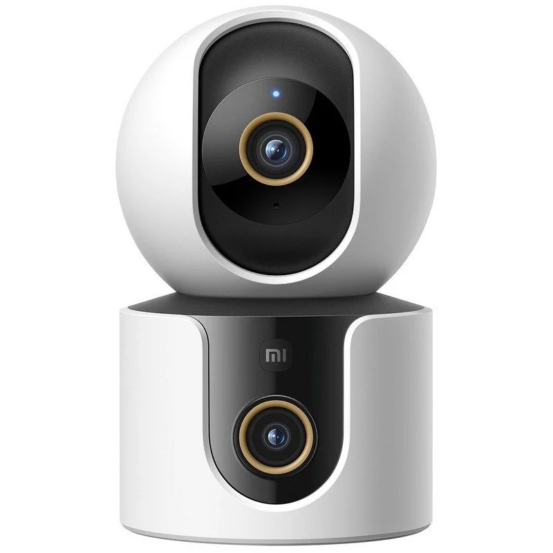 SMART CAMERA C500 DUAL - Cmara IP XIAOMI C500 Dual PTZ 2K 4mp H.265 IA Altavoces/Micrfono Incorporados WiFi 6 DualBand Bluetooth 5.3 Interior Visin Nocturna LED/IR Escritorio Control desde APP Blanca (BHR8755EU)
