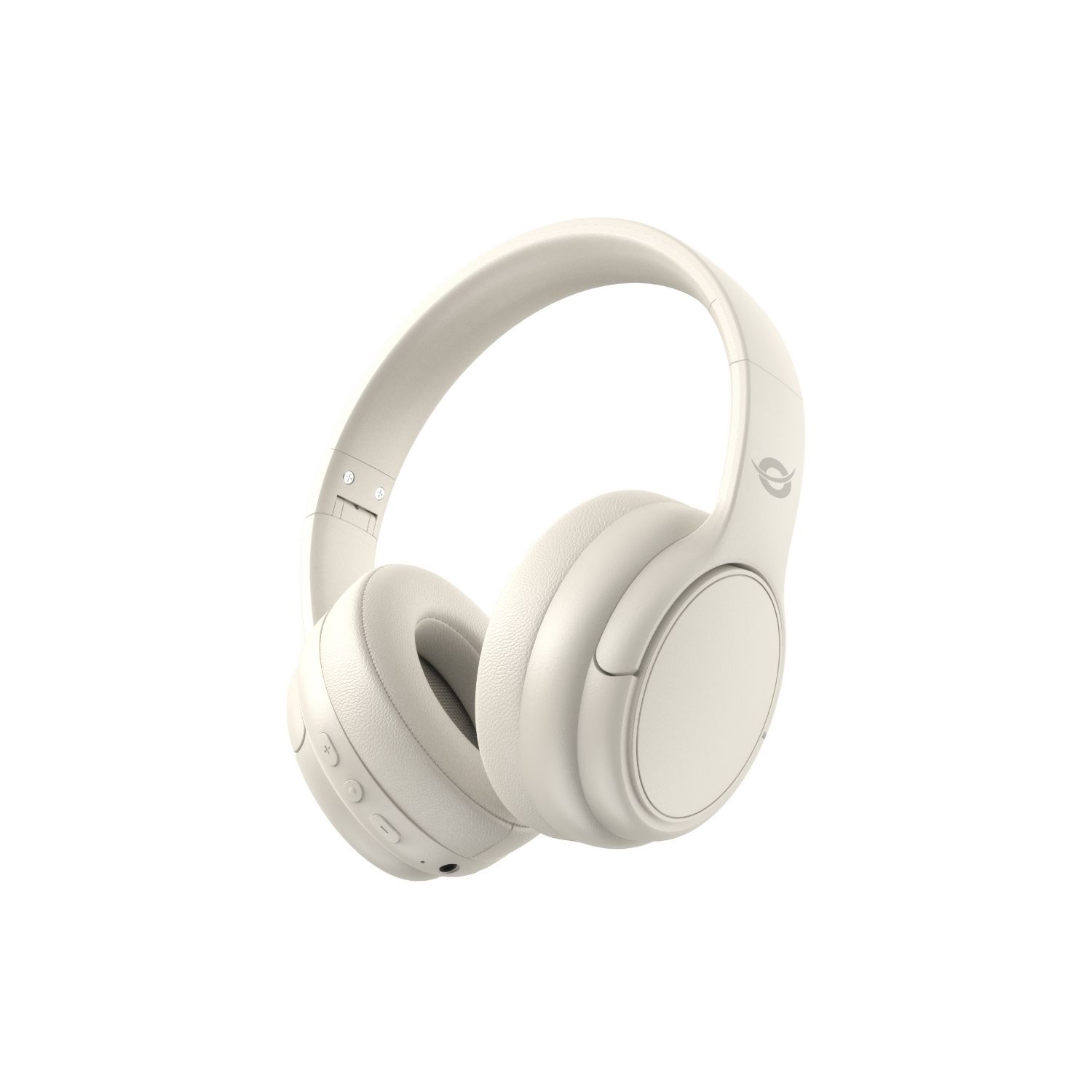 PARRIS03C - Auriculares CONCEPTRONIC Circumaurales Plegables Micrfono Integrado Bluetooth 5.4 3.5mm Blanco (PARRIS03C)