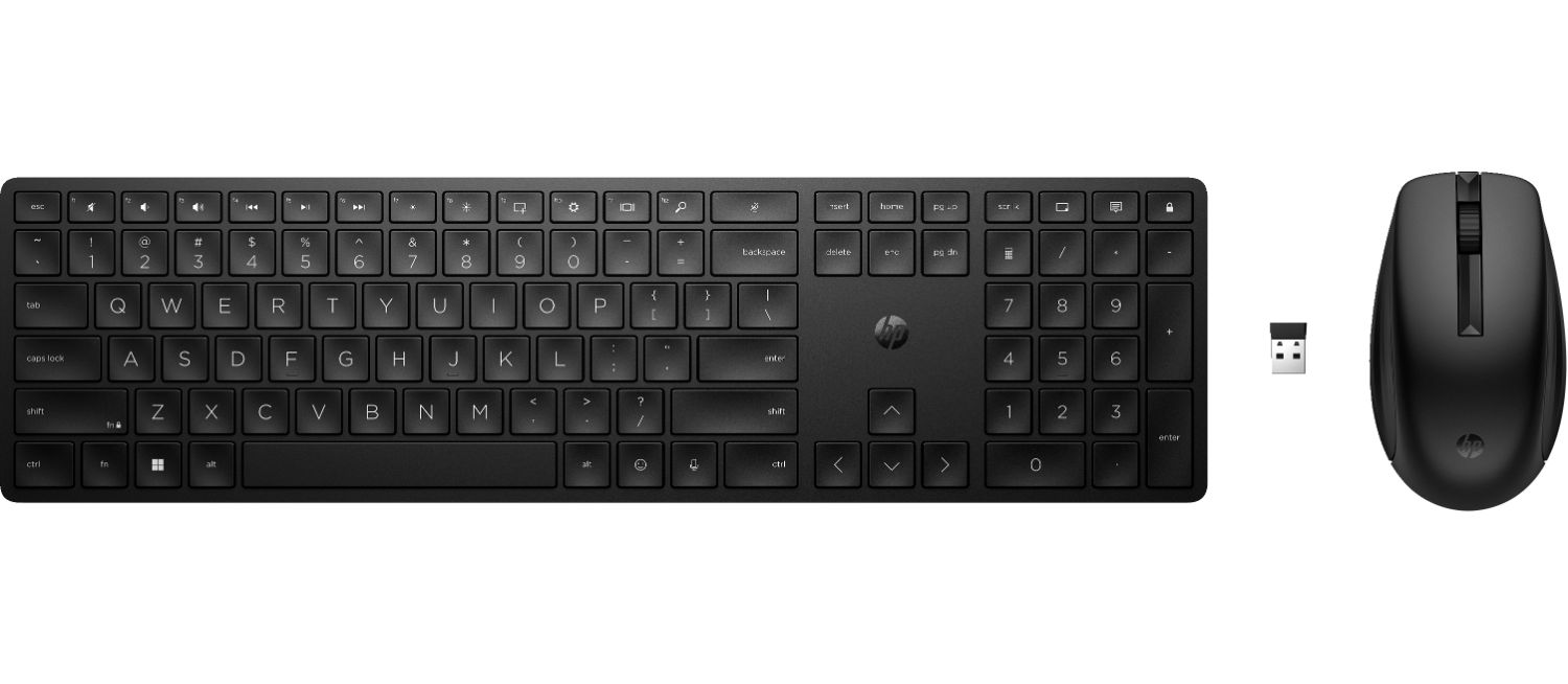 4R009AA - Teclado+Raton HP 655 Wireless 2.4Ghz Negro (4R009AA)