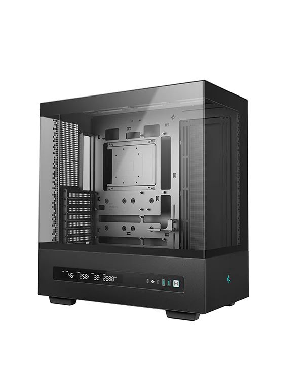 R-CH690-BKNNA0D-G-1 - Semitorre DEEPCOOL CH690 ATX 120mm LCD Negra (R-CH690-BKNNA0D-G-1)