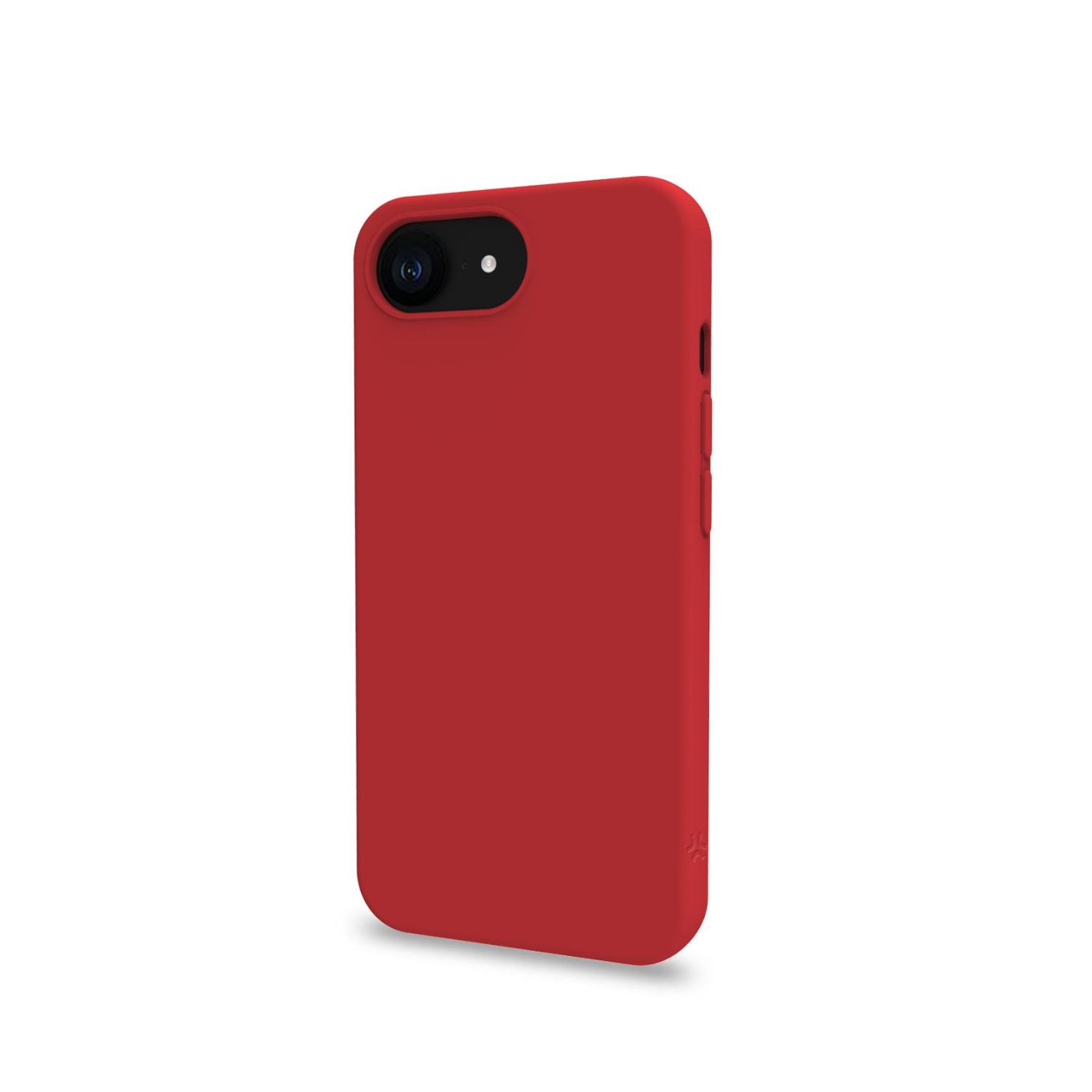CROMO1123RD - Funda CELLY para iPhone 16E, revestimiento siliciona y acabado suave al tacto, Rojo. (CROMO1123RD)