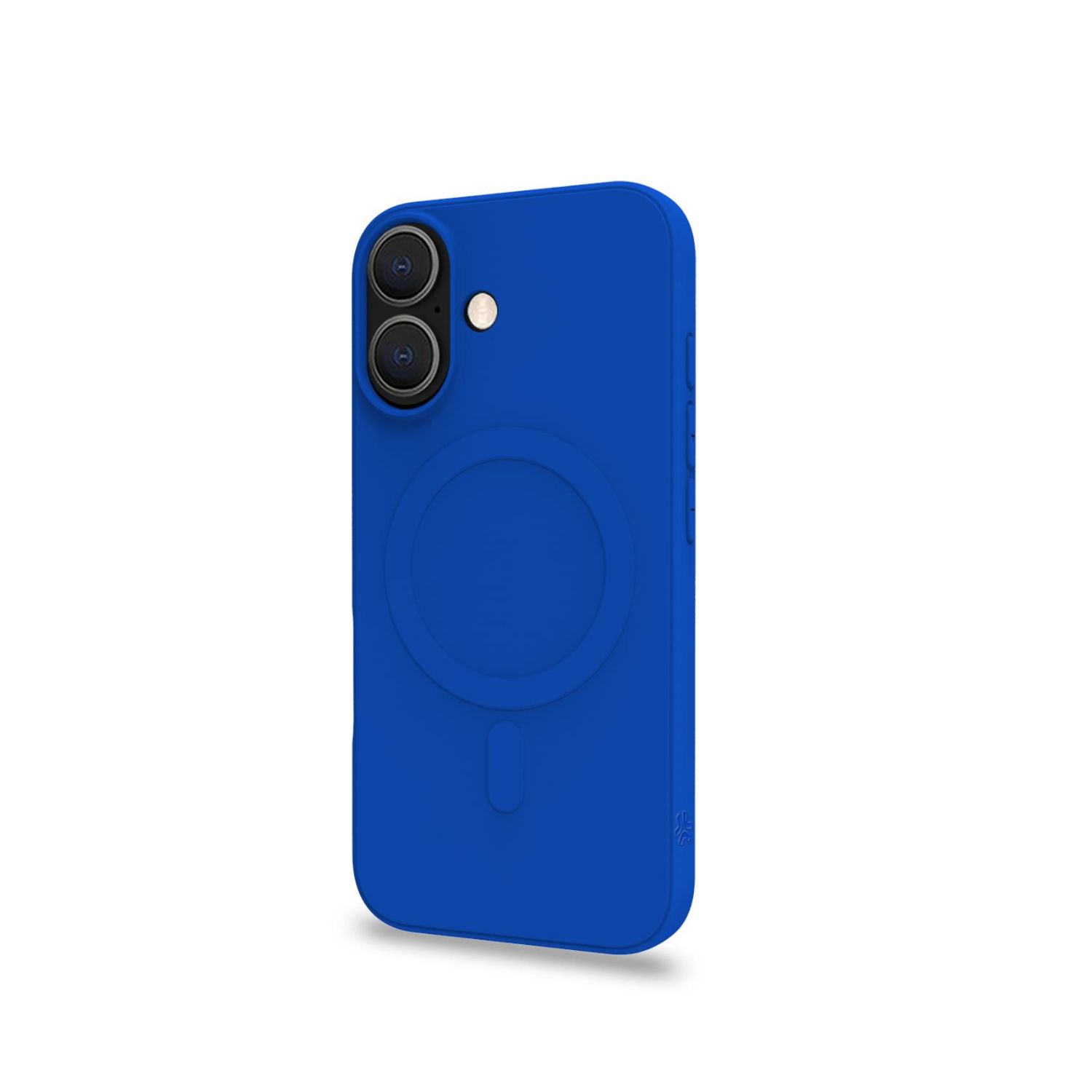 CROMOMAG1112BL - Funda CELLY CromoMag iPhone 16 Compatible con Tecnologa MagSafe Azul (CROMOMAG1112BL)