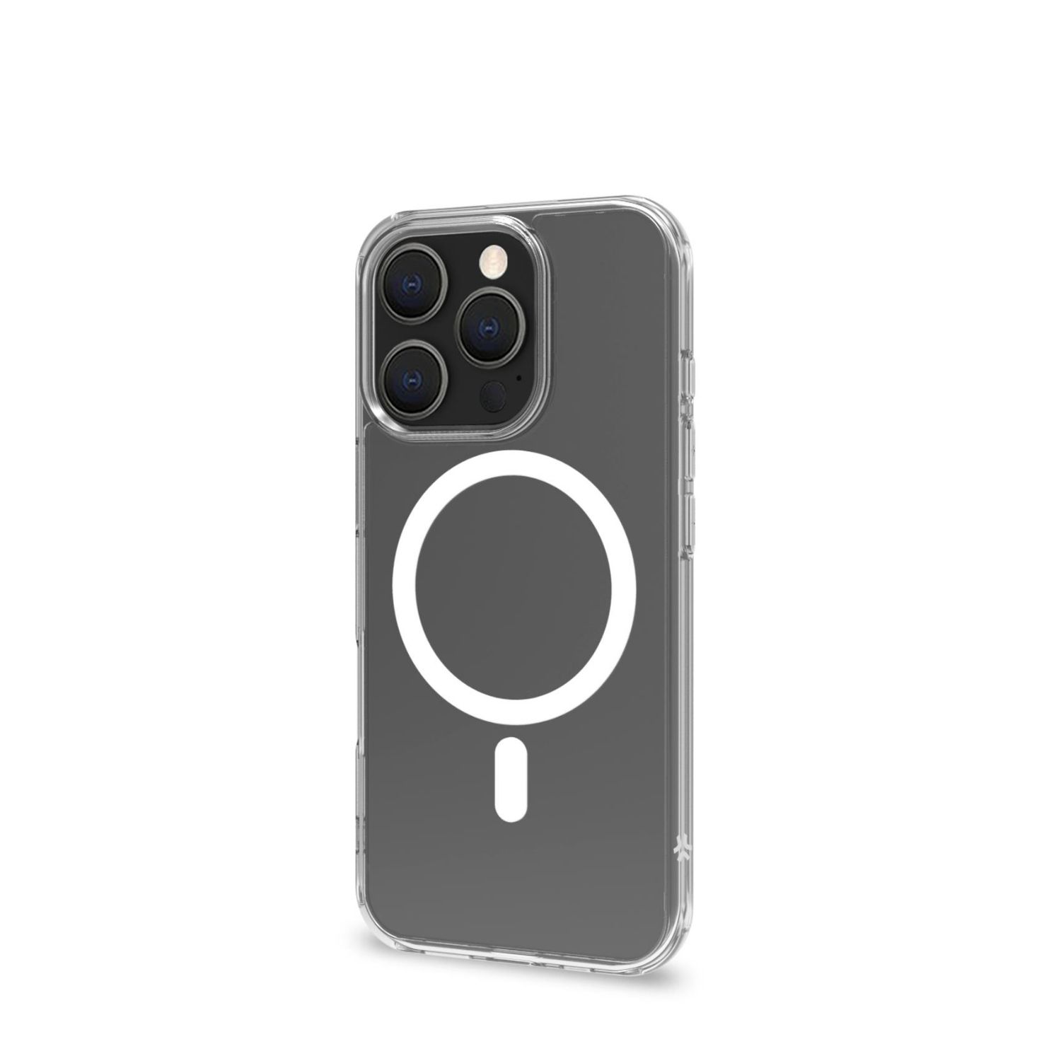 GELSKINMAG1113W - Funda CELLY iPhone 16 Pro Transparente/Blanco.(GELSKINMAG1113W)