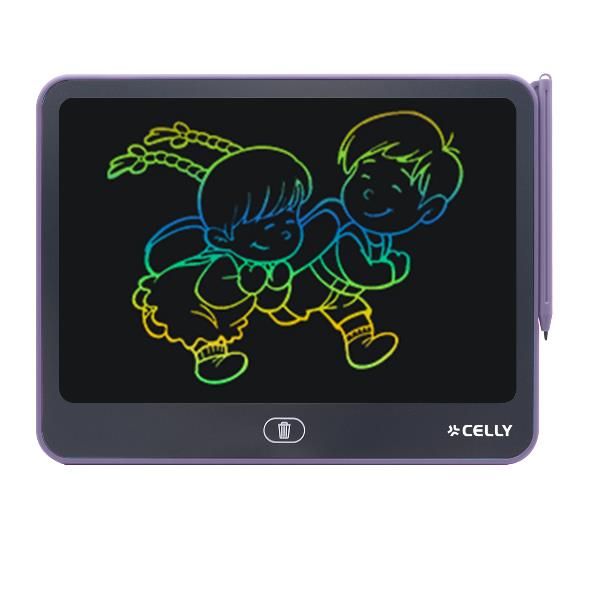 KIDSBOARDPK - Pizarra Celly multifuncional para nios, sin luz azul, Rosa.(KIDSBOARDPK)