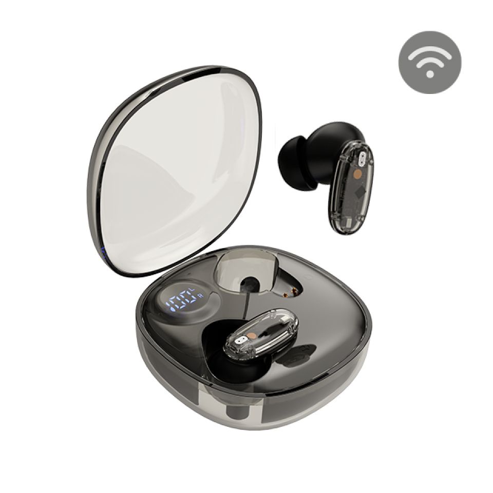 MHIB2 - Auriculares MARS GAMING BT5.1 TWS Sonido inmersivo, 24h reproduccin, Negro (MHIB2)