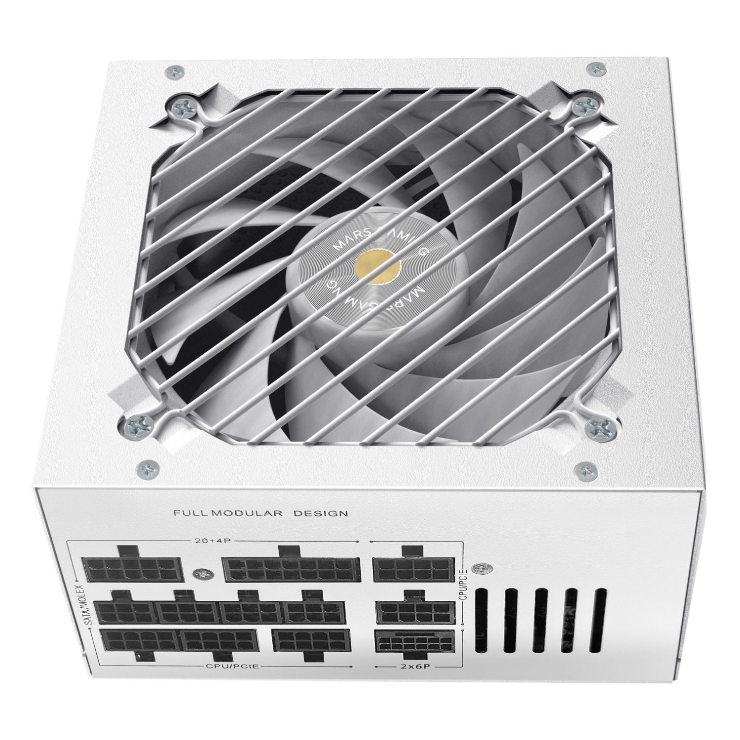MPB1000SIMW - Fuente MARS GAMING 1000W Modular ATX3.1 80+Gold Blanco (MPB1000SIMW)