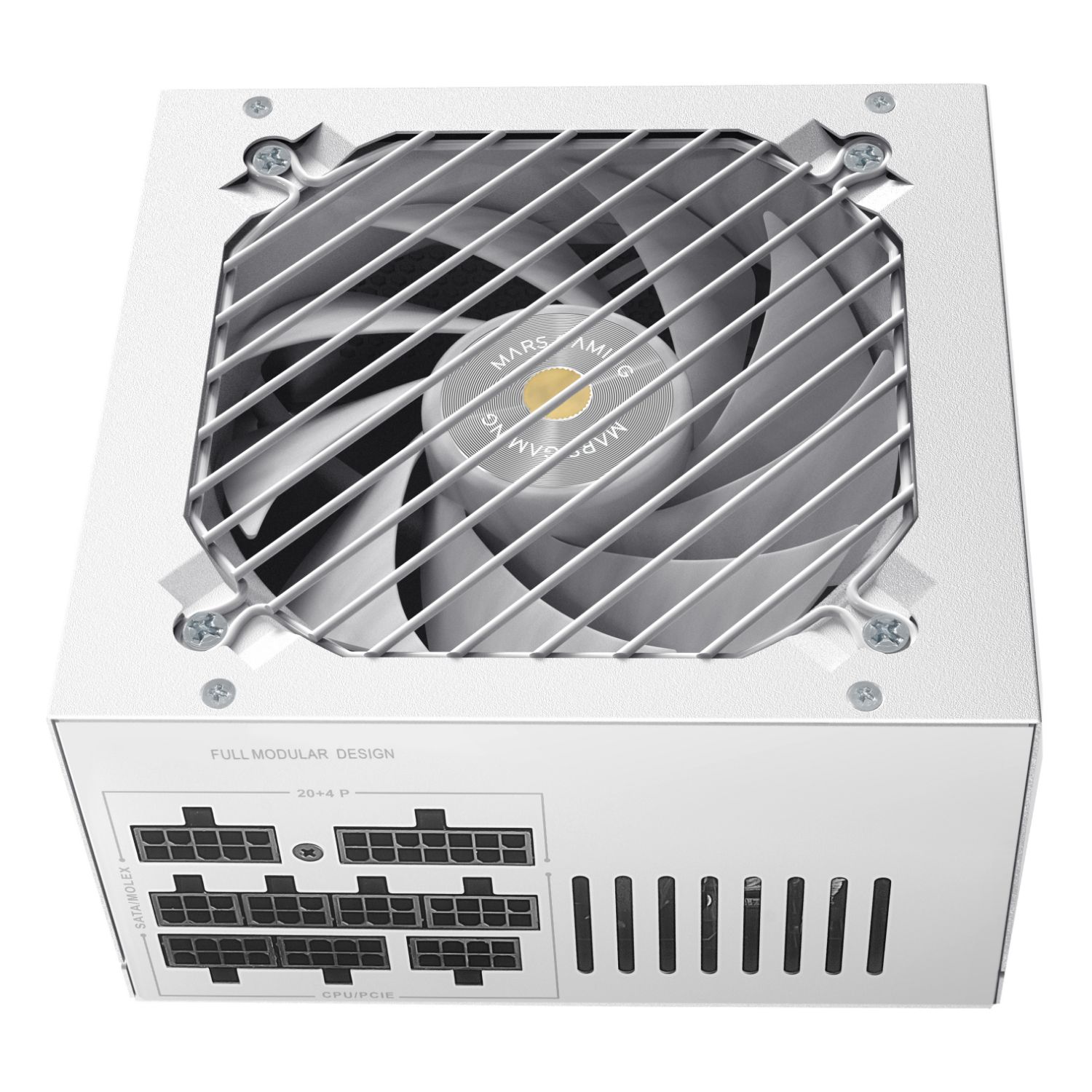 MPB850SIMW - Fuente MARS GAMING modular ATX 850W 80+Bronze Blanco (MPB850SIMW)