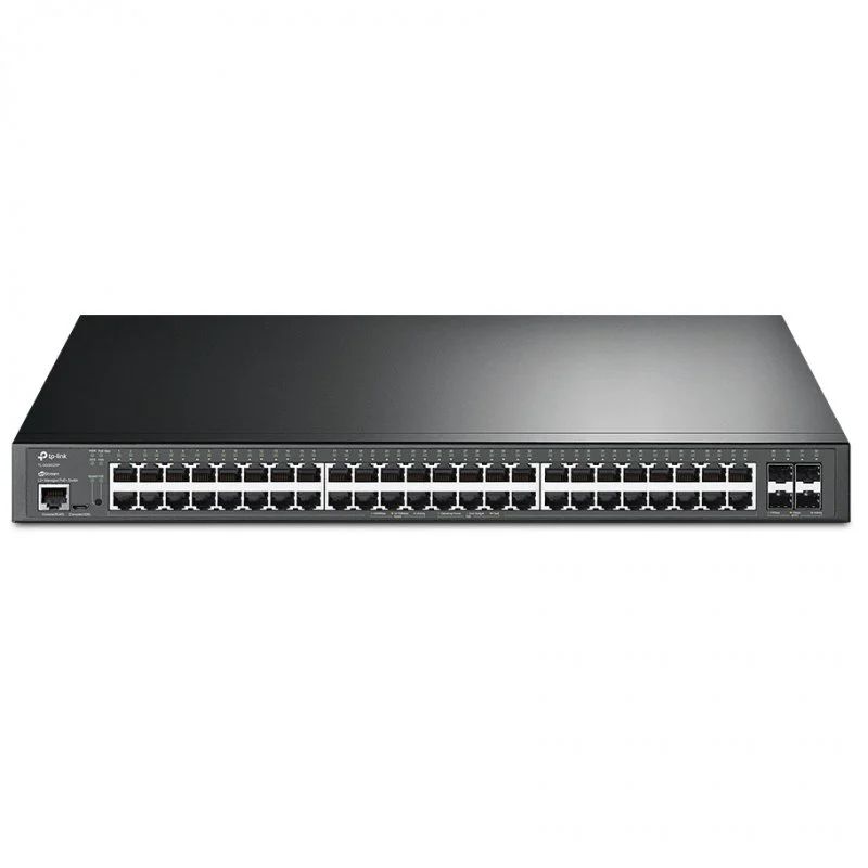 SG3452XP - Swicth TP-LINK 48p Poe+, 4p 10Ge SFF+, Rack, gestionable, L2+. (SG3452XP)