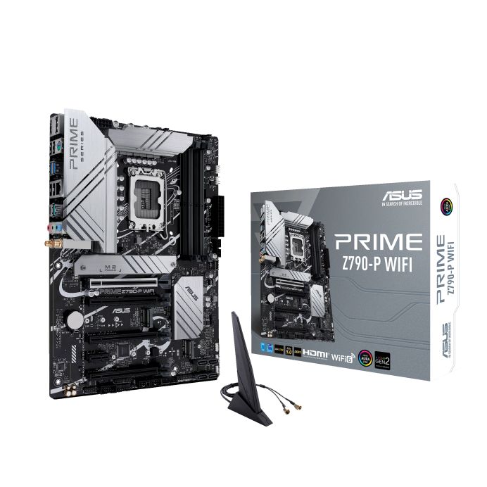 90MB1CK0-M1EAY - ASUS PRIME Z790-P WIFI: (LGA1700) 4DDR5 HDMI DP PCIe4.0 3xM.2 4xSATA6Gb/s ATX