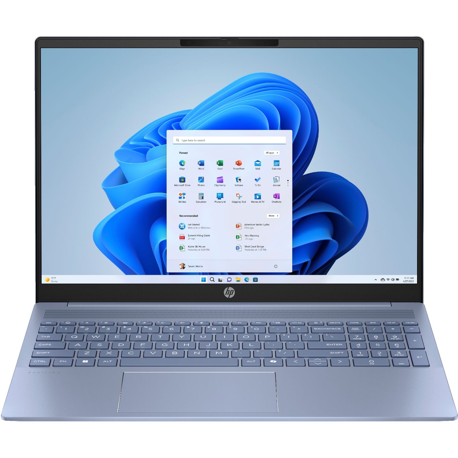 B85X8EA - Porttil HP Pavilion 16-ag0005ns Ryzen 7-8840U 16Gb 1Tb SSD 16