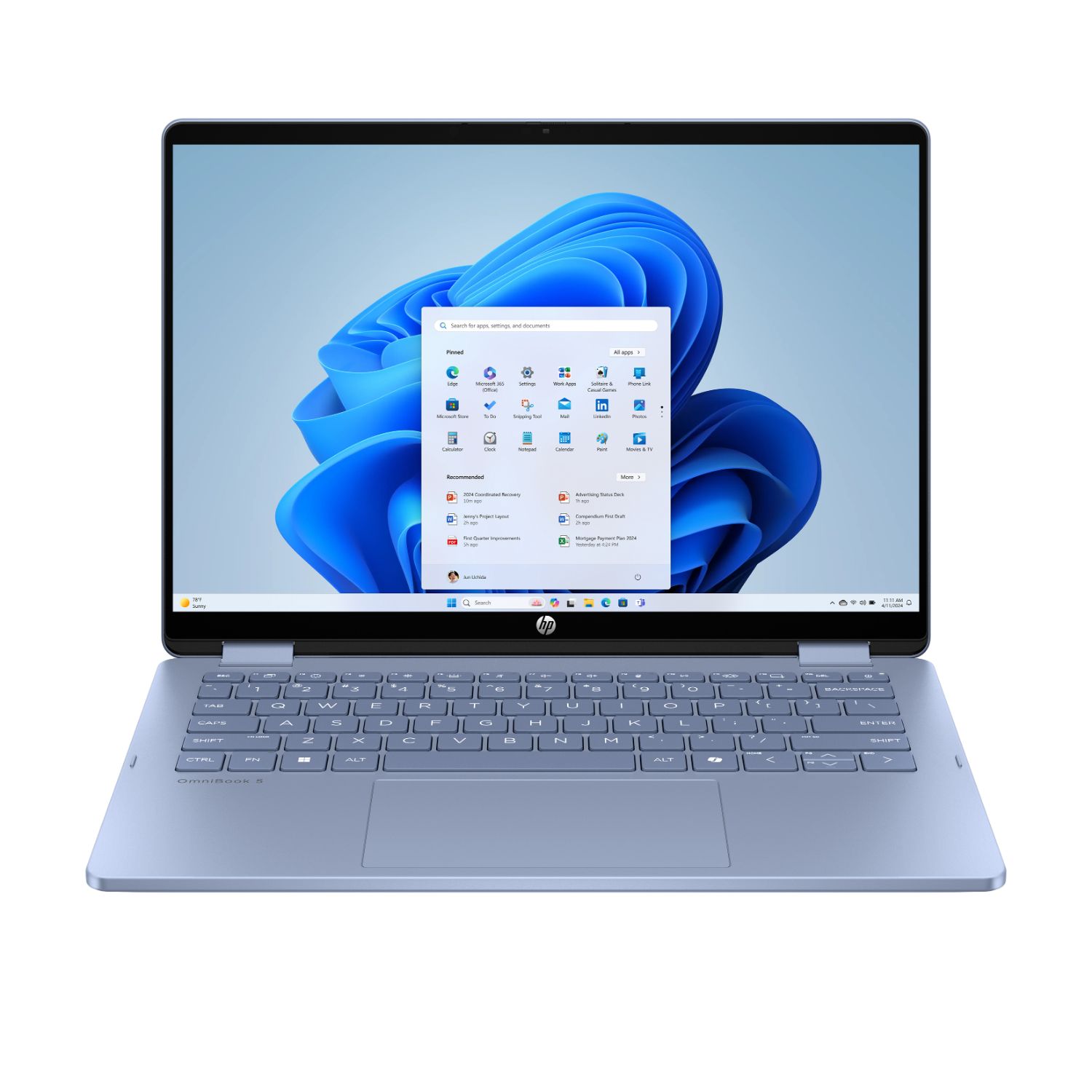 BH6H1EA - Porttil HP OmniBook 5 Flip 14-fp0010ns i5-1334U 16Gb 512Gb SSD 14