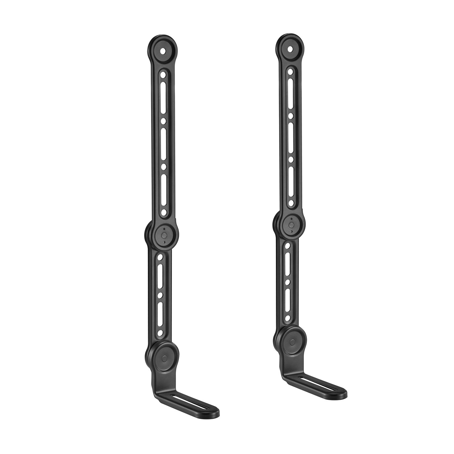 SPK03U-375 - Soporte AISENS para Barra de Sonido, hasta 15Kg, Acero Negro (SPK03U-375)