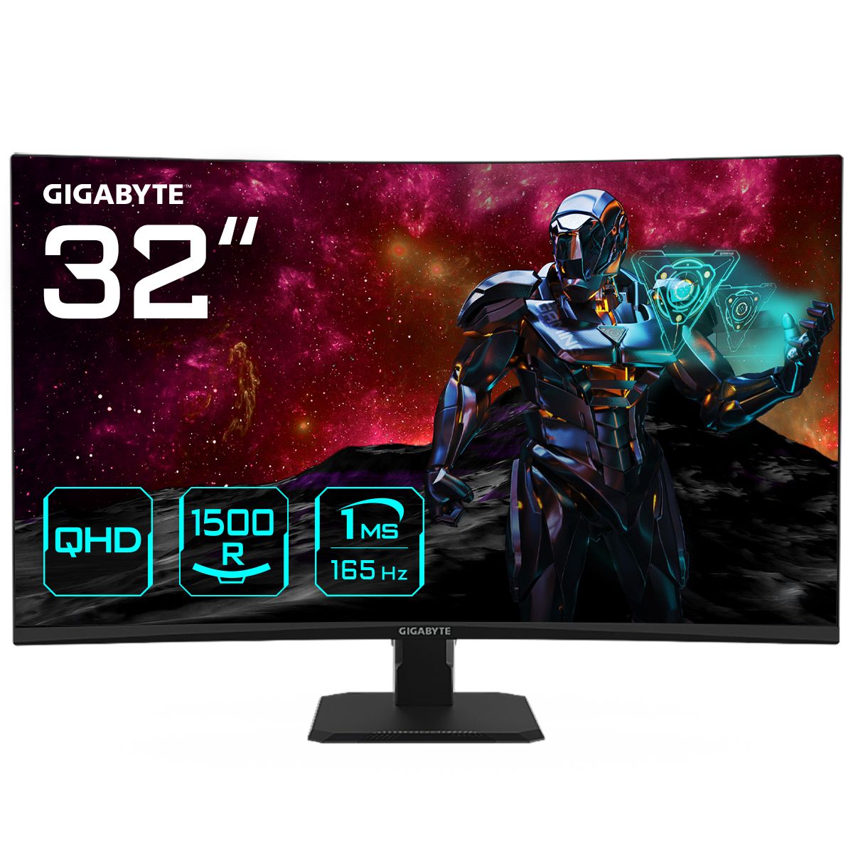 20VM0-GS32QCBM-1EUR - Monitor Gaming GIGABYTE GS32QC 32