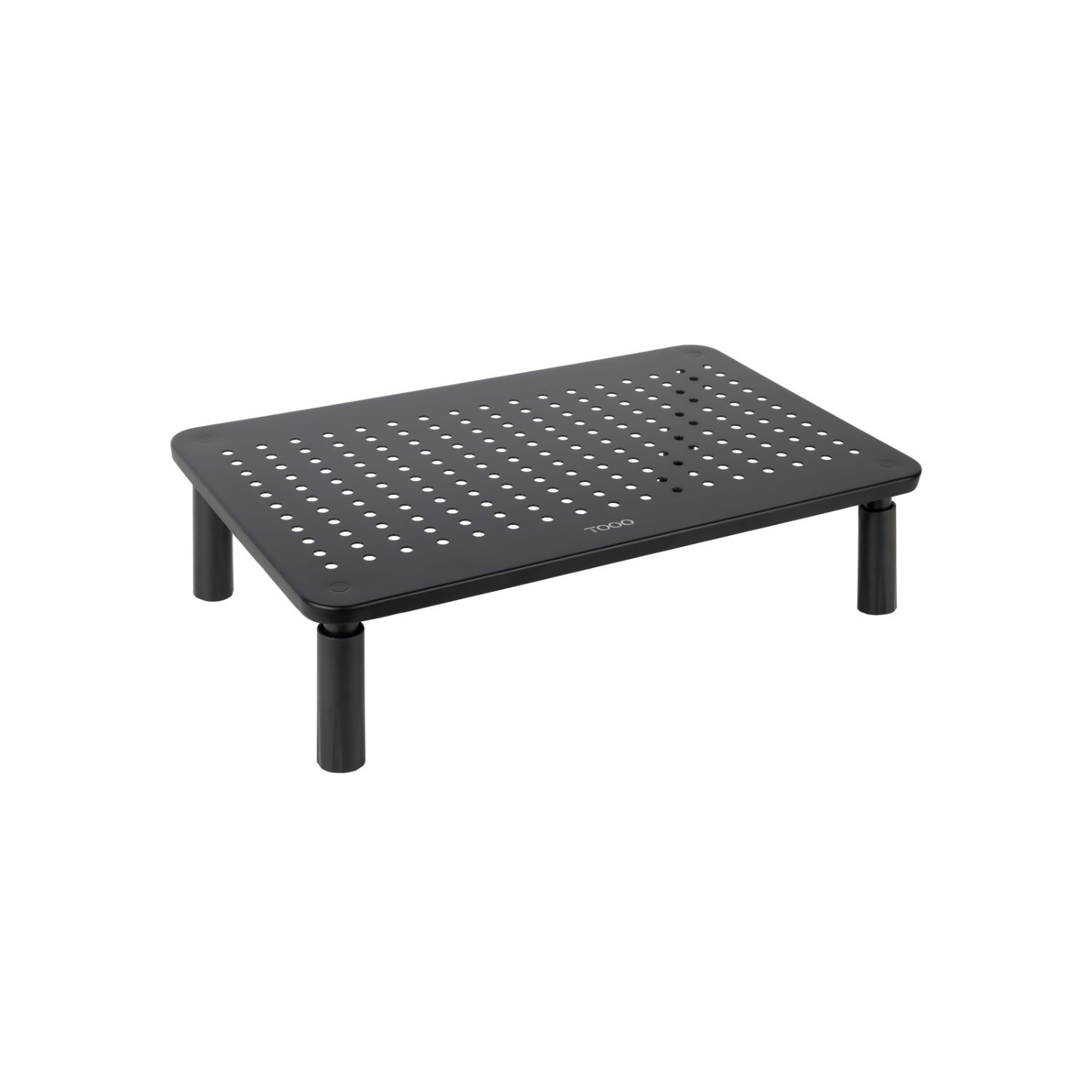TQMR086 - Soporte Elevador TOOQ para Monitor/Porttil Hasta 20kg, 3alturas, Negro. (TQMR086)