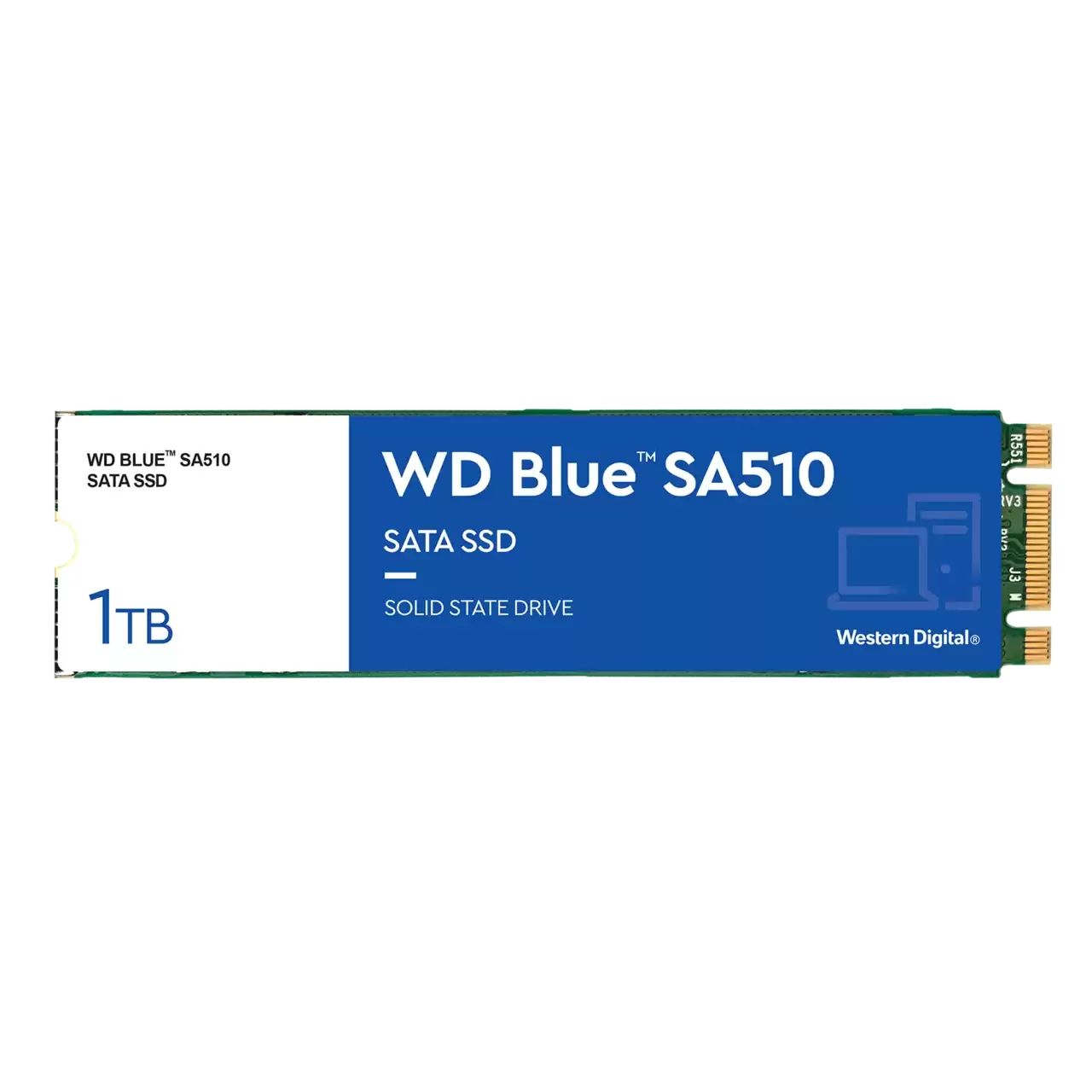 WDS100T3B0B - SSD WD Blue SA510 1Tb M.2 560Mbs (WDS100T3B0B)
