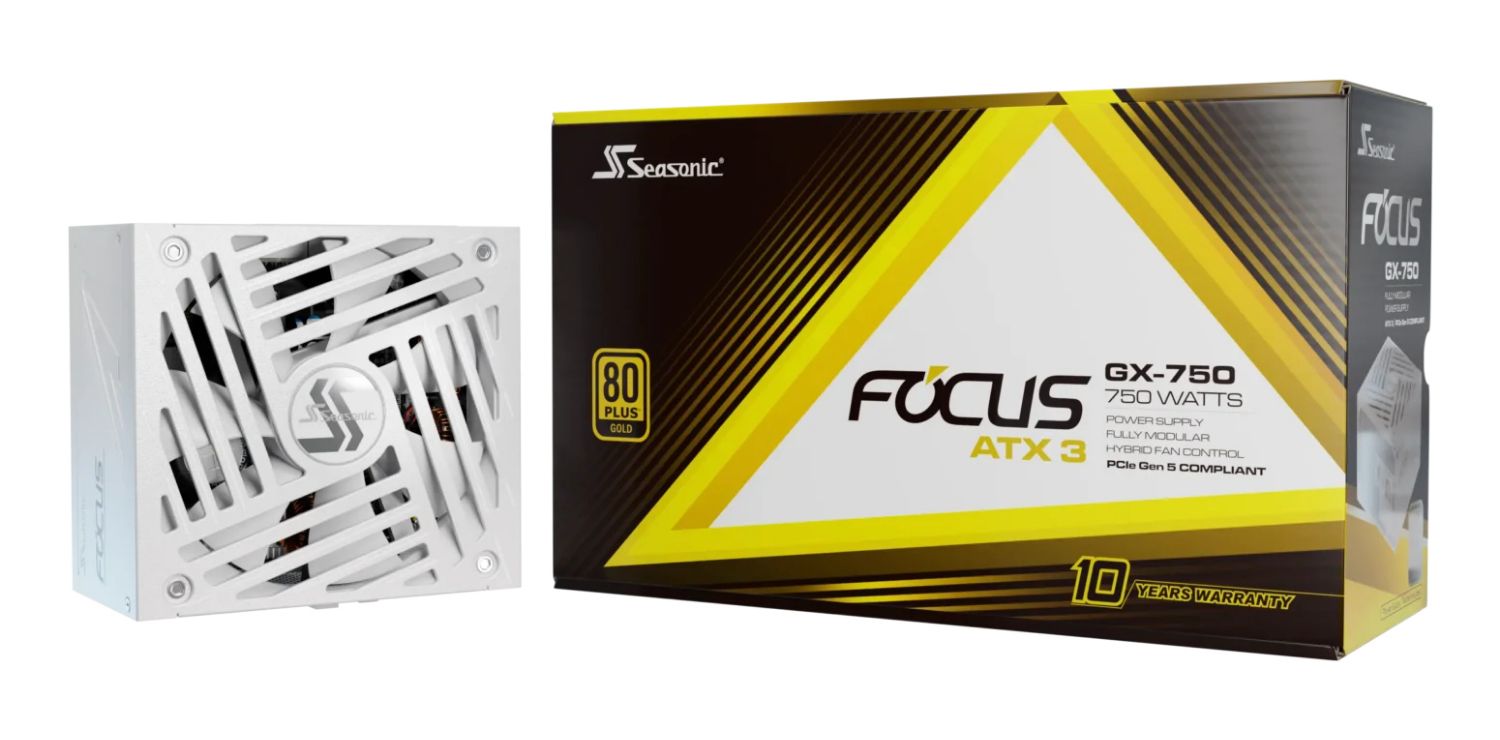 FOCUS-GX-750-V4-WHITE - Fuente Seasonic Focus GX 750w ATX 80+Gold Blanco (FOCUS-GX-750-V4-WHITE)