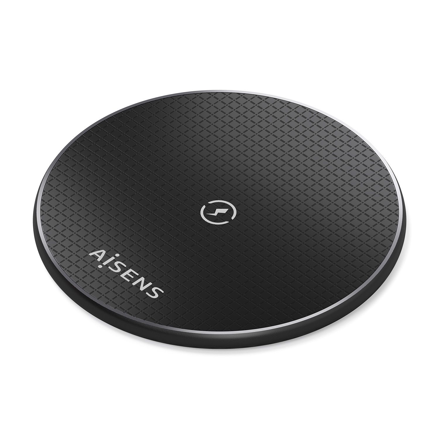 ASCH-15W1WC058-BK - Cargador AISENS Inalmbrico Qi Usb-C 15W/5W/ Negro (ASCH-15W1WC058-BK)