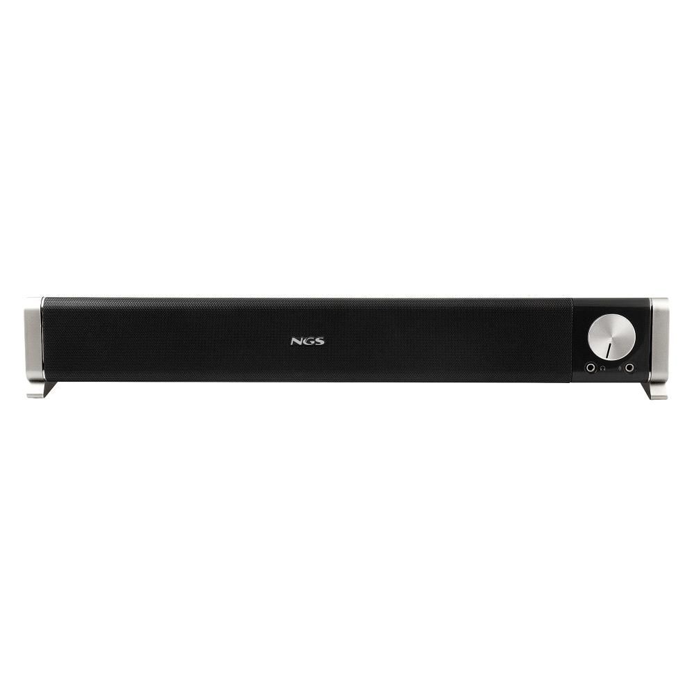 SB500-BT - Barra de Sonido NGS 2.0 20W Wireless Bluetooth para PC Negro (SB500-BT)