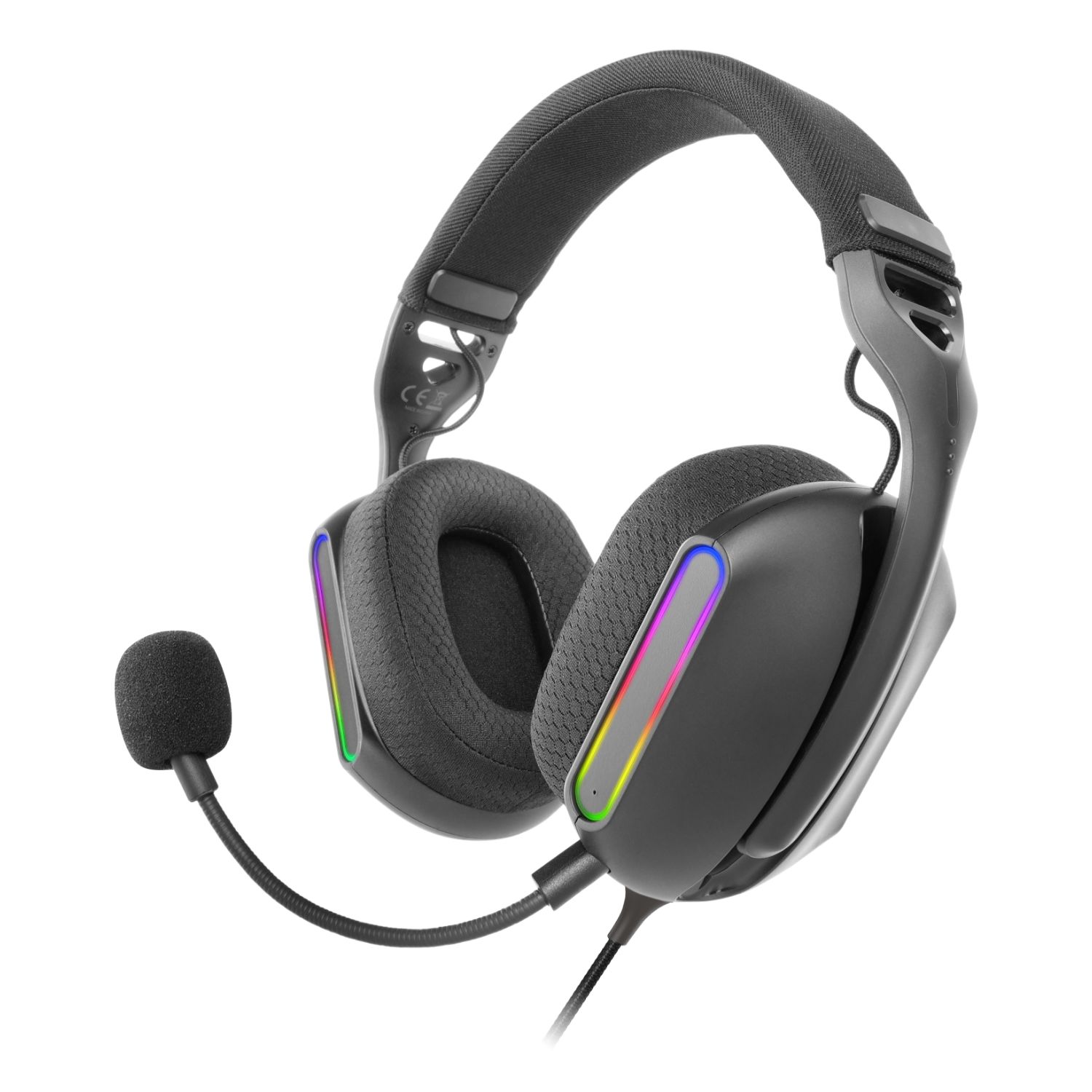 MHPRO - Auriculares+Micrfono Mars Gaming USB-A Negros (MHPRO)