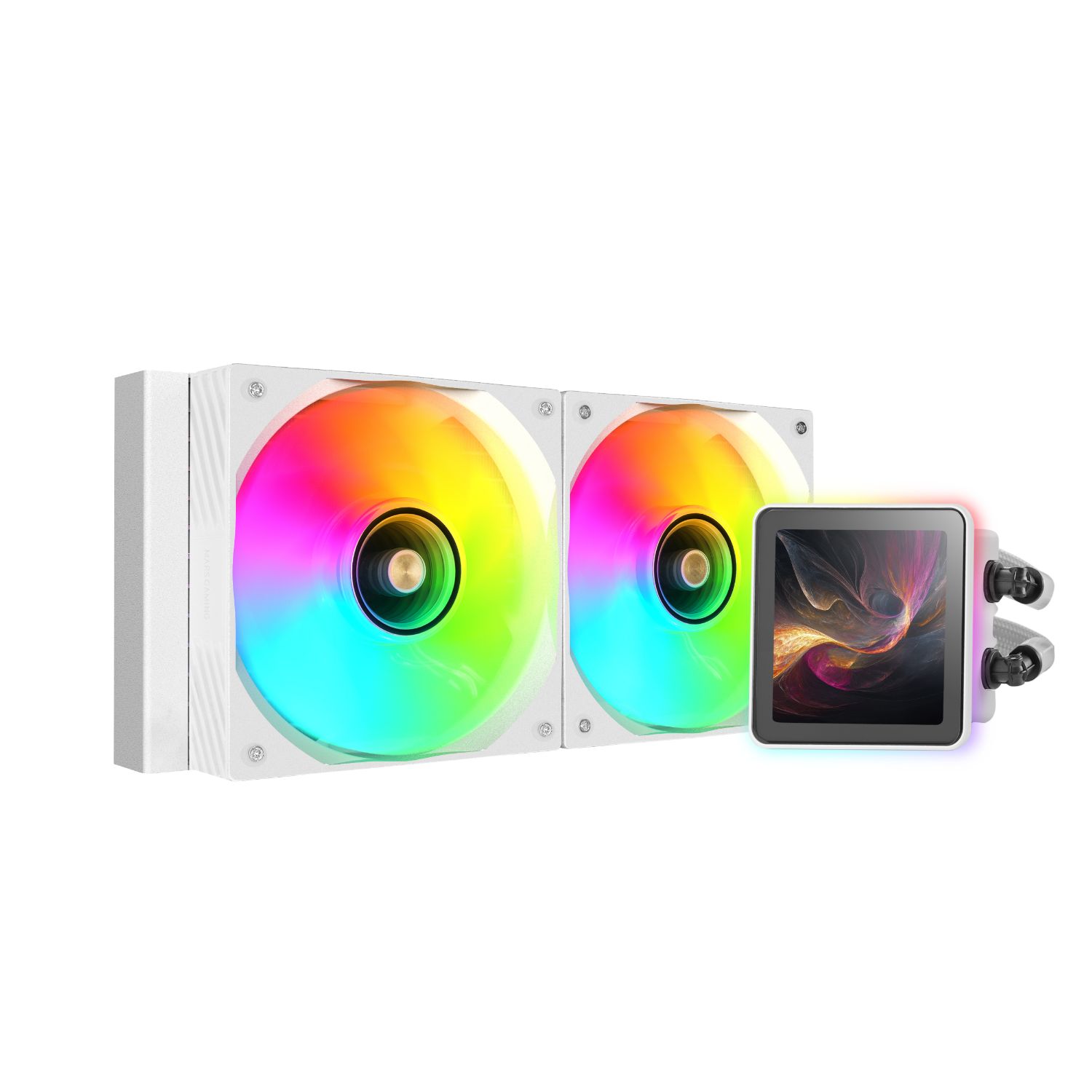 MLVISIONPRO240W - Refrigeracion Lquida CPU Mars Gaming 2x120mm Blanco (MLVISIONPRO240W)