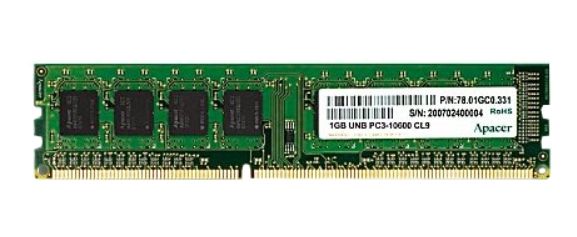 DL.08G2K.KAM - Mdulo APACER DDR3 8Gb 1600MHz CL11 DIMM 1.5V (DL.08G2K.KAM)