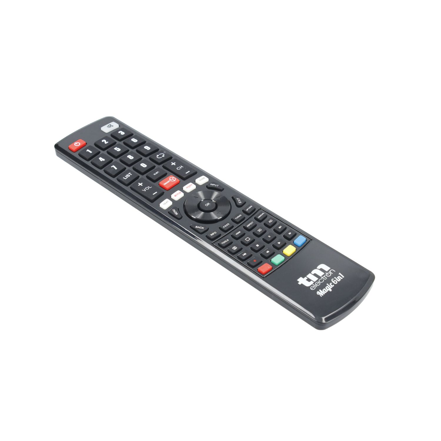 TMURC506 - Mando a Distancia TM ELECTRON para TV compatible con Samsung/LG/Sony/Panasonic/Philips/Hisense (TMURC506)
