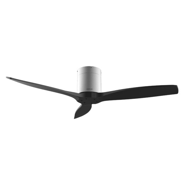 08513 - Ventilador de Techo CECOTEC EnergySilence 5500 Aqua IronBlack 40W 3 ASpas WiFi (08513)