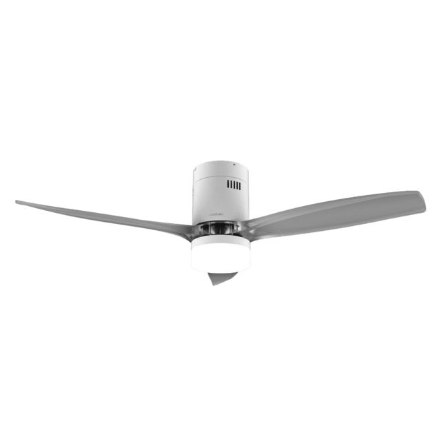08498 - Ventilador de Techo CECOTEC EnergySilence Aero 5285 Sun WhiteTransparent 40W 3 Aspas WiFi (08498)