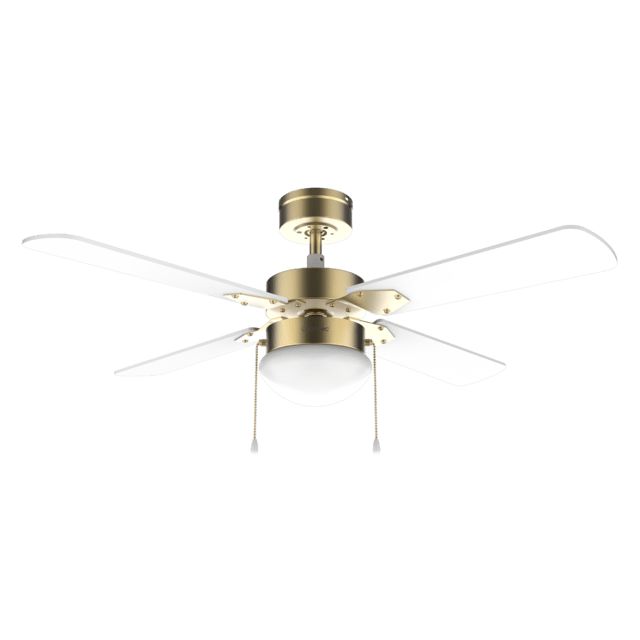 08464 - Ventilador de Techo CECOTEC EnergySilence Aero 450 GoldWhite 50W 4 Aspas (08464)