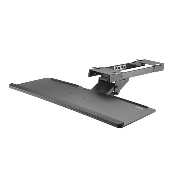 KBTRAYADJ - Bandeja StarTech para Soporte Teclado Mx. 2Kg Acero Negro (KBTRAYADJ)