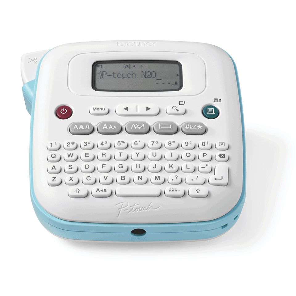 PT-N20 - Rotuladora de Sobremesa Brother Trmica LCD Color 180dpi Azul/Blanco (PT-N20)