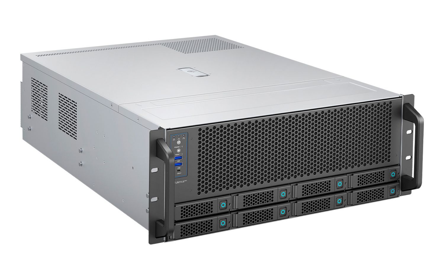 UK80.40.6508 - Servidor Rack UNYKA HSW4U6508 4U 8Bahas Hot Swap SATA/SAS de 3.5