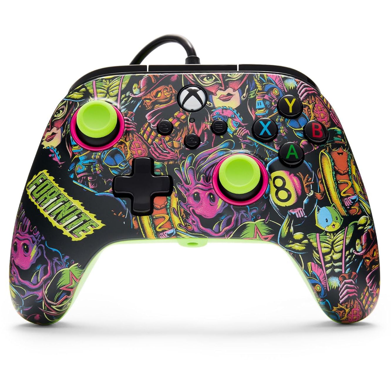 XBGP0438-01 - GamePad PowerA Xbox Series X/S Fortnite Glow Cable USB-C 3m (XBGP0438-01)
