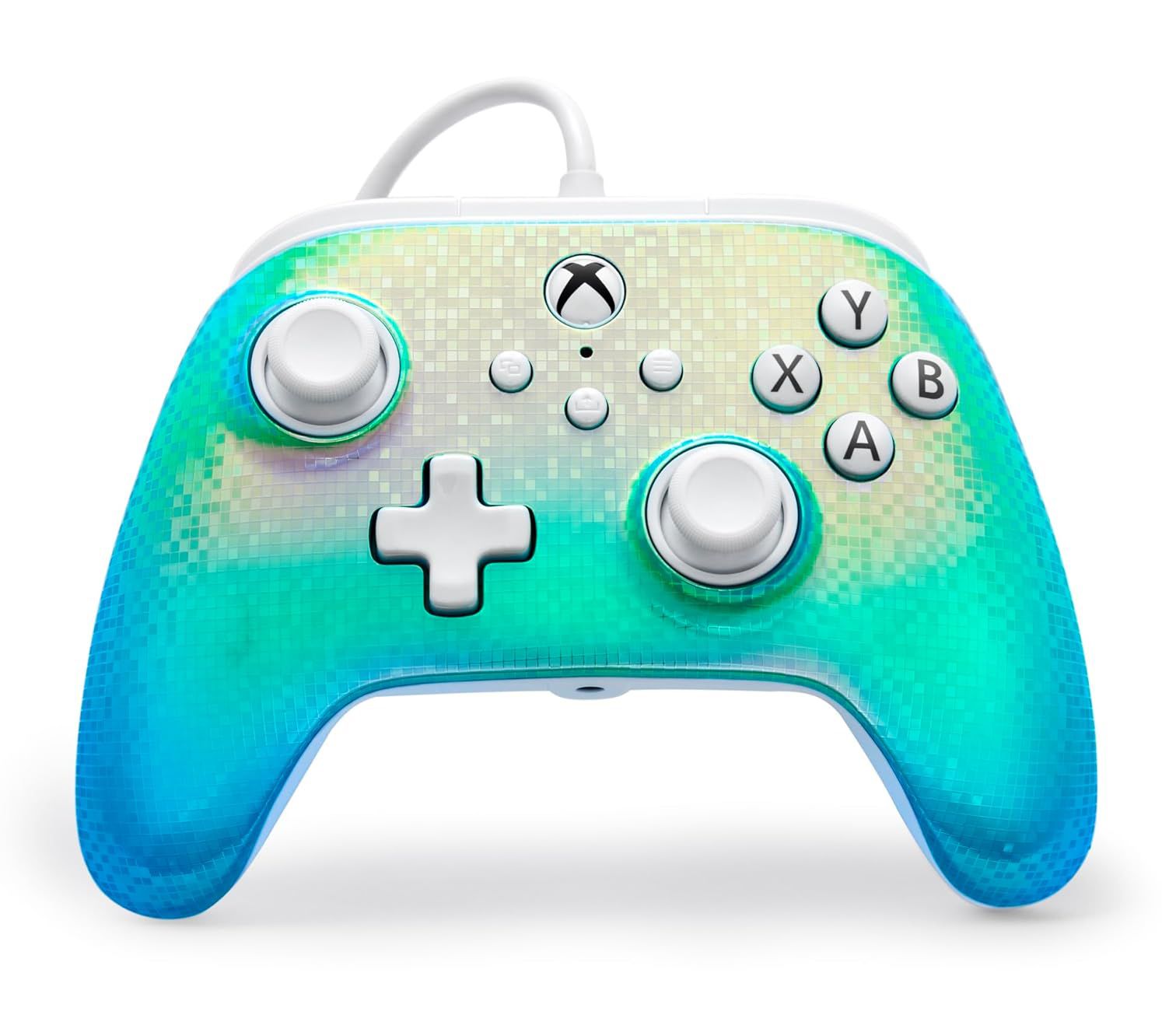 XBGP0393-01 - GamePad PowerA Advantage Xbox Series X/S Color Bola de Discoteca Cable USB-C 3m (XBGP0393-01)