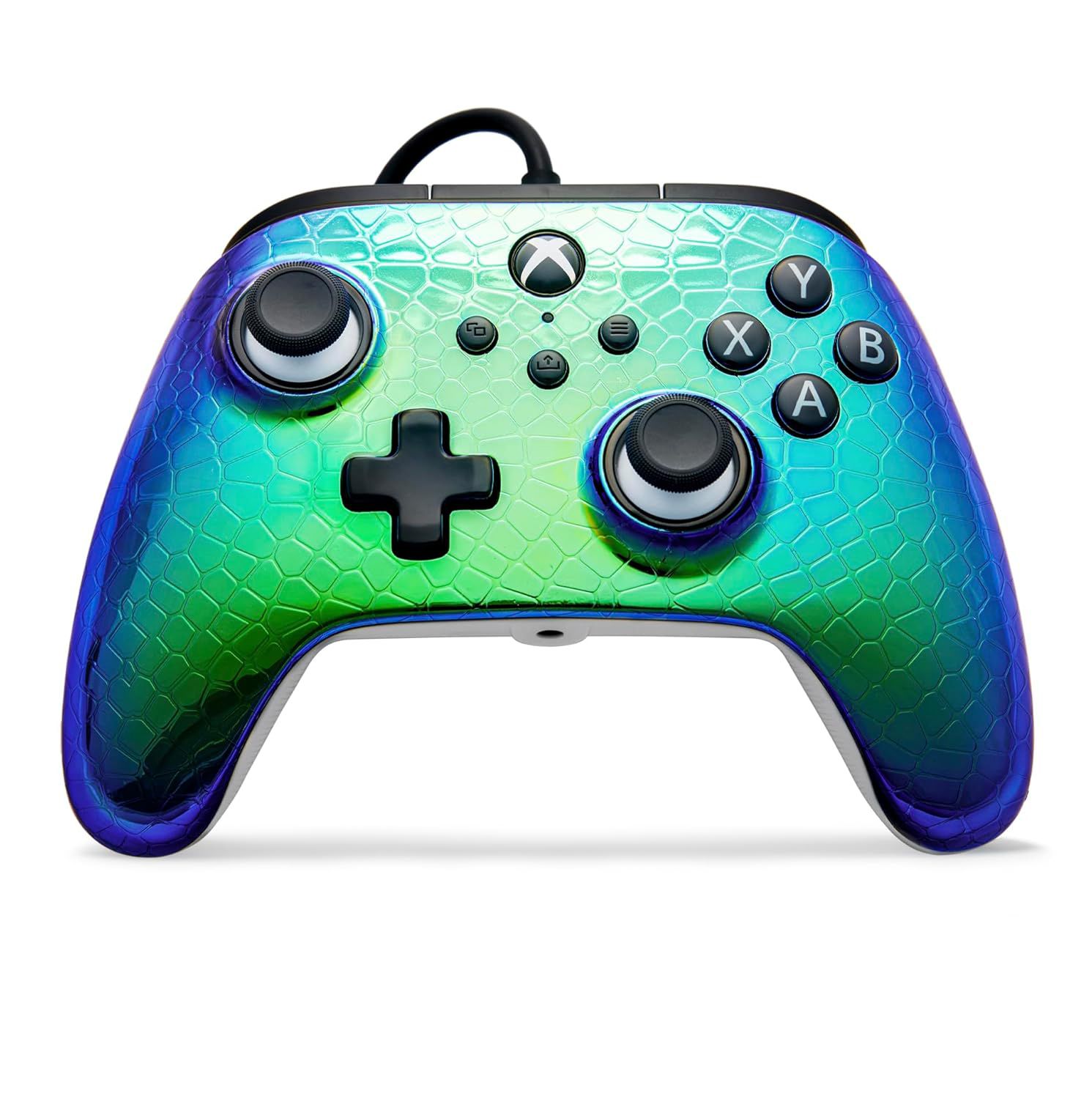 XBGP0396-01 - GamePad PowerA Advantage Xbox Series X/S Raptor Chrome Cable USB-C 3m (XBGP0396-01)