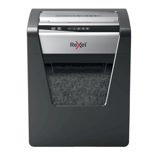 2104575EU - Destructora Rexel Momentum M510 nivel de seguridad P5, hasta 10 hojas de una vez, papelera de 23Litros. (2104575EU)