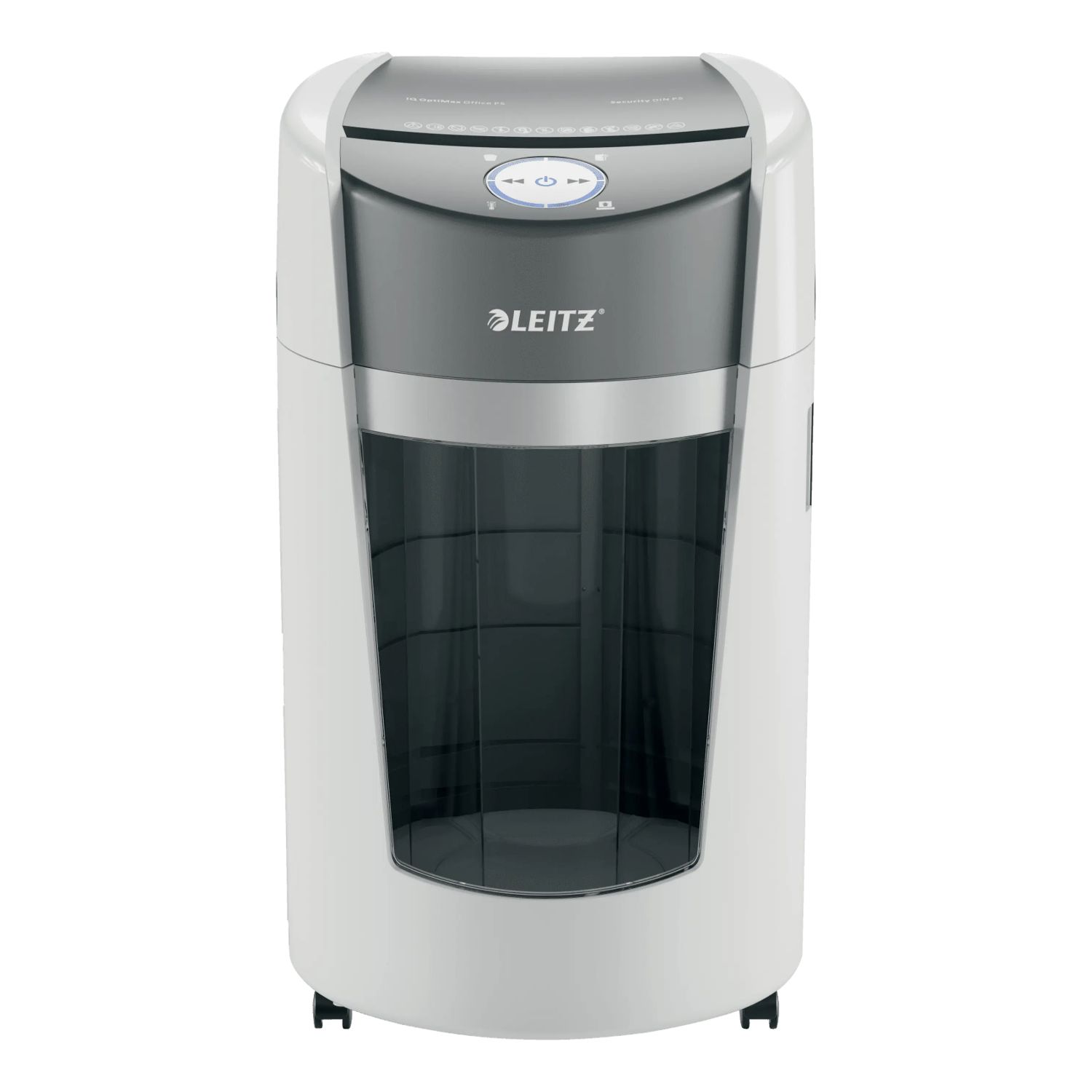 8360-00-00 - Destructora Leitz IQ OptiMax Papel/Grapas/Clips Microcorte P35 35L Blanca (8360-00-00)