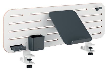 6549-00-00 - Organizador de Escritorio Leitz con Soporte para Porttil y Accesorios 80x25cm Blanco (6549-00-00)