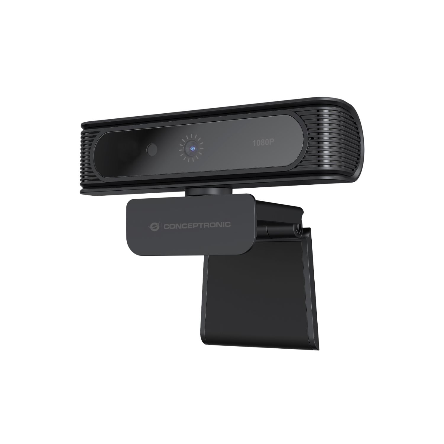 AMDIS09B - WebCam CONCEPTRONIC FHD Sensor CMOS USB 2.0 Micrfono Negra (AMDIS09B)