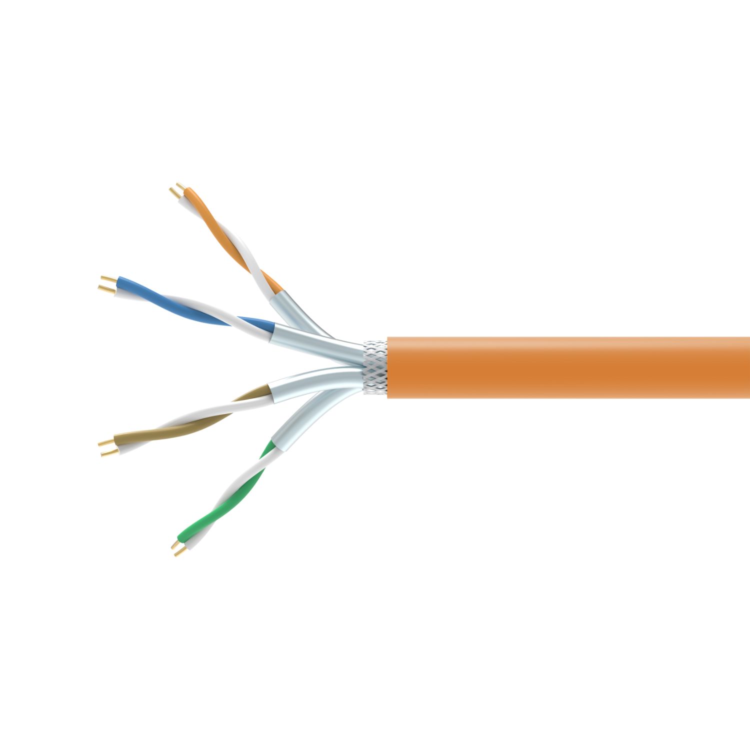 404552 - Bobina Equip Cable de red Cat7 S/FTP 500m Naranja (404552)